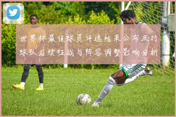 世界杯最佳球员评选结果公布及对球队后续征战与阵容调整影响分析