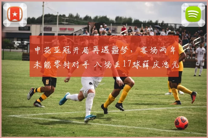 申花亚冠开局再遇噩梦，客场两年未能零封对手 八场丢17球薛庆浩无奈失守_比赛_赛季_防守
