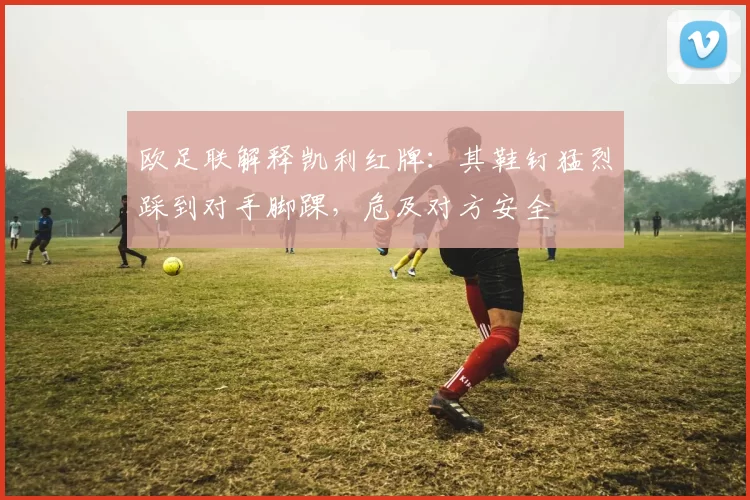 欧足联解释凯利红牌：其鞋钉猛烈踩到对手脚踝，危及对方安全